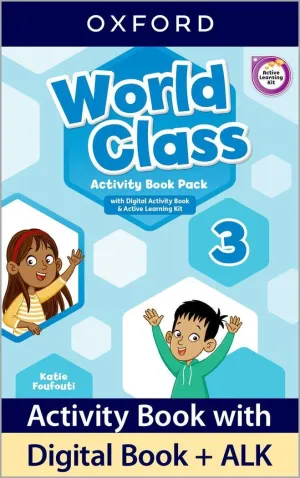 WORLD CLASS 3. ACTIVITY BOOK PACK