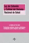 LEY DE COHESION Y CALIDAD DEL SISTEMA NACIONAL DE